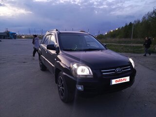 2006 Kia Sportage II, чёрный, 850000 рублей, вид 2