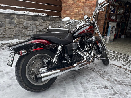 2009 Harley-Davidson Fat Bob, чёрный, 1040000 рублей, вид 4