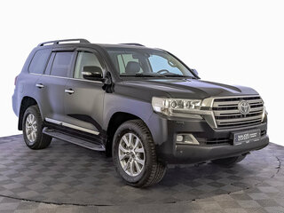 2020 Toyota Land Cruiser 200 Series Рестайлинг 2, чёрный, 8150000 рублей, вид 3
