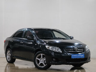 2007 Toyota Corolla AMT X (E140, E150), чёрный, 769000 рублей, вид 1