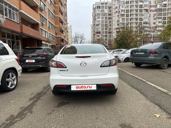 2009 Mazda 3 II (BL), белый, 970000 рублей - вид 7