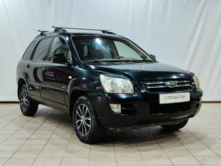 2006 Kia Sportage II, чёрный, 640000 рублей, вид 2