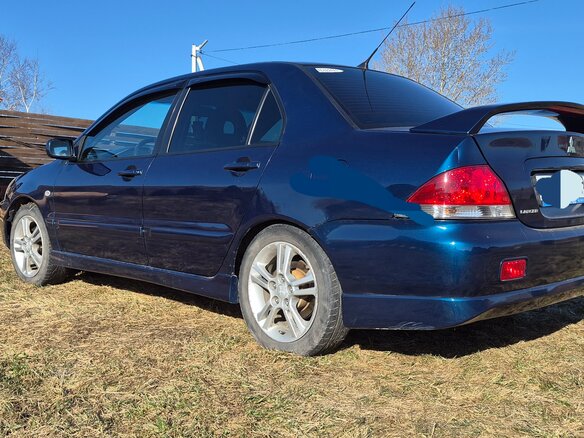 2007 Mitsubishi Lancer IX Рестайлинг, синий, 650000 рублей - вид 8