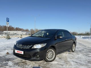 2010 Toyota Corolla X (E140, E150) Рестайлинг, чёрный, 750000 рублей, вид 1