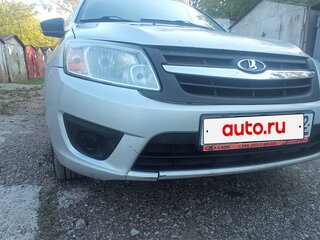 2017 Lada (ВАЗ) Granta I, серебристый, 550000 рублей, вид 2