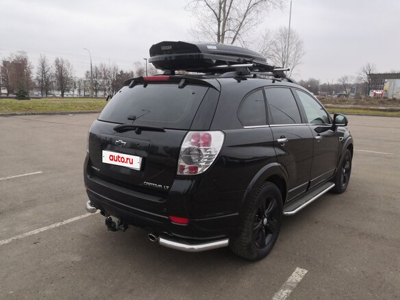 2013 Chevrolet Captiva I Рестайлинг 2, чёрный, 1900000 рублей - вид 4
