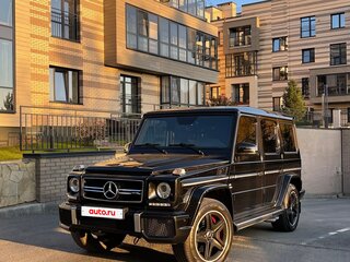 2012 Mercedes-Benz G-Класс AMG 63 AMG I (W463) Рестайлинг 2, чёрный, 6490000 рублей, вид 3