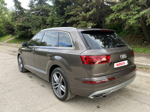 2016 Audi Q7 II (4M), коричневый, 3850000 рублей - вид 5