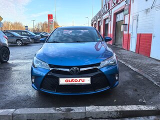 2016 Toyota Camry US Market VII (XV50) Рестайлинг, синий, 2150000 рублей, вид 2