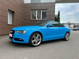 2016 Audi A5 I (8T) Рестайлинг, голубой, 2100000 рублей, вид 3