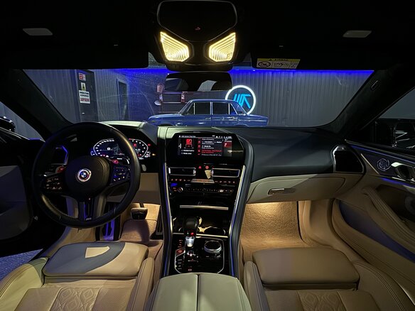 2021 BMW M8 Gran Coupe Competition I (F91/F92/F93), серый, 11500000 рублей - вид 7