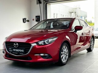 2017 Mazda 3 III (BM) Рестайлинг, красный, 1490000 рублей, вид 1