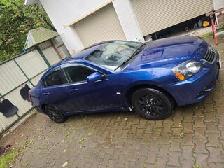 2008 Mitsubishi Galant IX Рестайлинг, синий, 830000 рублей, вид 4