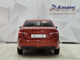 2016 Lada (ВАЗ) Vesta I, красный, 650000 рублей, вид 4
