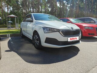 2021 Skoda Rapid II, белый, 990000 рублей, вид 3