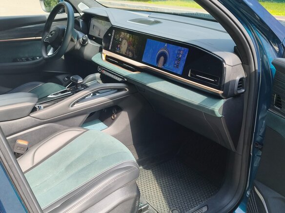 2023 Geely Monjaro (Xingyue L) I, синий, 3200000 рублей - вид 11
