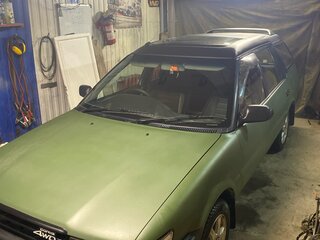 1988 Toyota Sprinter Carib II, зелёный, 350000 рублей, вид 1