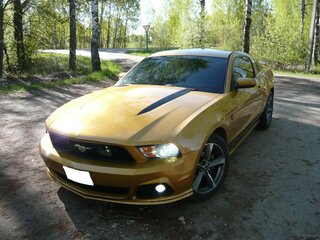 2010 Ford Mustang V Рестайлинг, золотистый, 1300000 рублей, вид 2