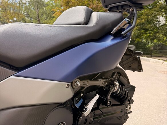 2021 Sym Maxsym TL 500, синий, 530000 рублей - вид 16