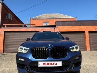 2018 BMW X3 20d xDrive III (G01), синий, 3490000 рублей, вид 4
