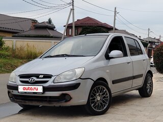 2008 Hyundai Getz I Рестайлинг, серебристый, 399999 рублей, вид 1
