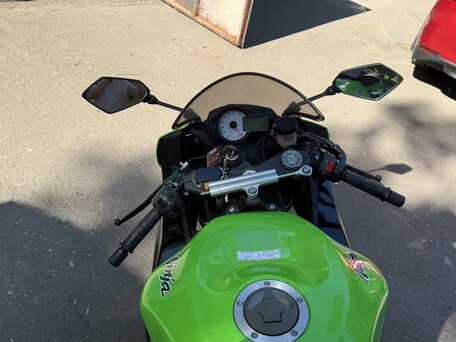 2012 Kawasaki ZX-6R Ninja, зелёный, 880000 рублей, вид 5