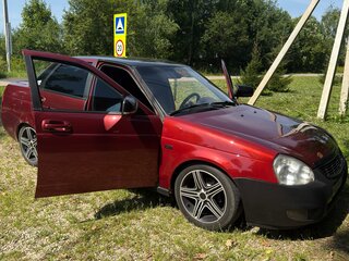 2010 Lada (ВАЗ) Priora I, красный, 275000 рублей, вид 4