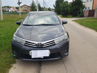 2013 Toyota Corolla XI (E160, E170, E180), серебристый, 1100000 рублей, вид 1