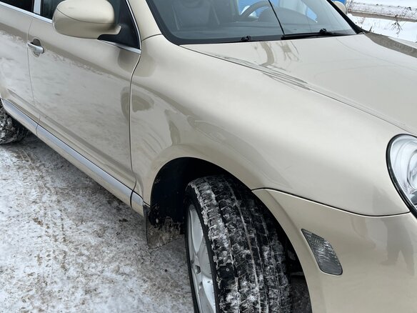2005 Porsche Cayenne S I (955), бежевый, 950000 рублей - вид 2