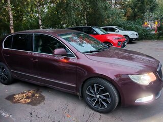 2009 Skoda Superb II, пурпурный, 600000 рублей, вид 3