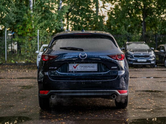 2019 Mazda CX-5 II, синий, 1910000 рублей - вид 4