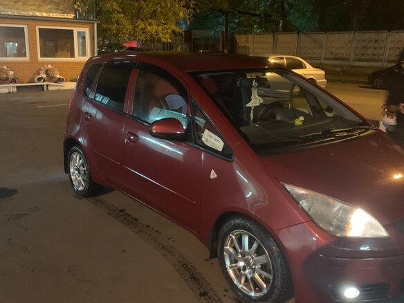 2007 Mitsubishi Colt VI (Z20/Z30), красный, 400000 рублей - вид 1