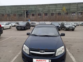 2012 Lada (ВАЗ) Granta I, серый, 250000 рублей, вид 2