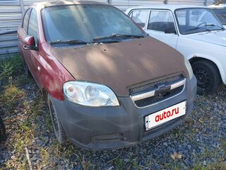 2011 Chevrolet Aveo I Рестайлинг, красный, 232500 рублей, вид 4