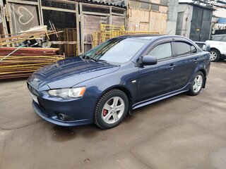 2008 Mitsubishi Lancer X, синий, 700000 рублей, вид 1