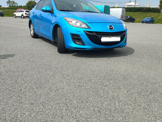 2011 Mazda 3 II (BL), голубой, 700000 рублей, вид 4