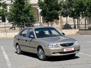2005 Hyundai Accent ТагАЗ II, бежевый, 430000 рублей, вид 3