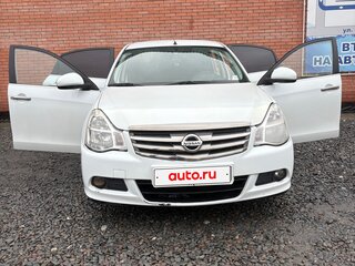 2014 Nissan Almera III (G15), белый, 800000 рублей, вид 2