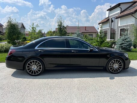 2020 Mercedes-Benz S-Класс 450 Long VI (W222, C217) Рестайлинг, чёрный, 11890000 рублей, вид 2
