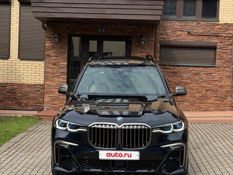 2021 BMW X7 40i I (G07), синий, 9100000 рублей, вид 2