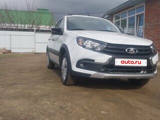 2022 Lada (ВАЗ) Granta Cross I Рестайлинг, белый, 990000 рублей, вид 2