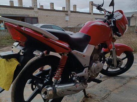 2014 Honda CB 125, красный, 208000 рублей, вид 3