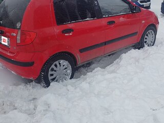 2009 Hyundai Getz I Рестайлинг, красный, 333000 рублей, вид 4