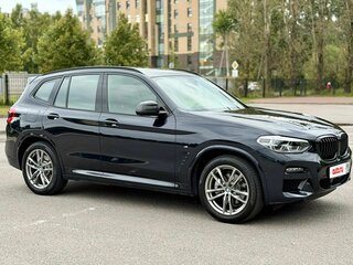 2021 BMW X3 20i xDrive III (G01), синий, 4490000 рублей, вид 3