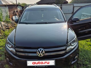 2013 Volkswagen Tiguan I Рестайлинг, чёрный, 1500000 рублей, вид 2