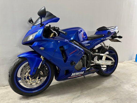 2005 Honda CBR 600RR, синий, 475000 рублей - вид 1