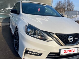 2018 Nissan Sentra VII (B17) Рестайлинг, белый, 1000000 рублей, вид 2