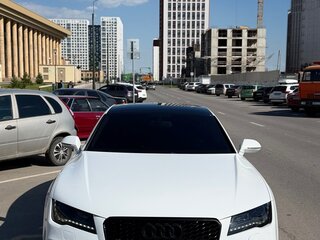 2014 Audi A7 I (4G), белый, 2650000 рублей, вид 4