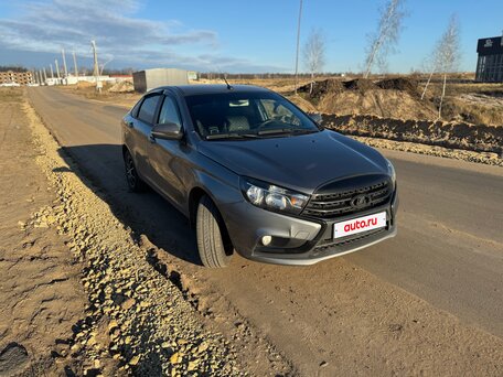 2019 Lada (ВАЗ) Vesta I, серый, 870000 рублей, вид 2