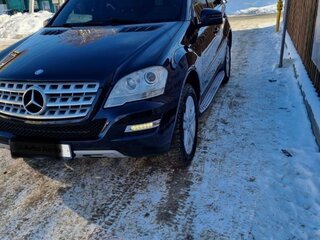 2011 Mercedes-Benz M-Класс 350 II (W164) Рестайлинг, синий, 1900000 рублей, вид 1